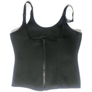 Nebility Corset Body Shaper Black Size 3XL Neoprene and Nylon